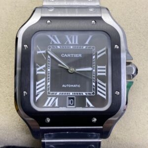 BV Factory Replica Cartier Santos WSSA0037 Grey Dial Series
