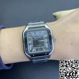 BV Factory Replica Cartier Santos WSSA0037 Grey Dial Series
