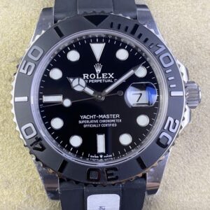 IS Factory Replica Rolex Yacht Master M226659-0002 White Gold Watch