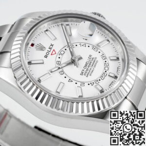 ZF Rolex Replica watch Sky Dweller M326934-0001 White Dial